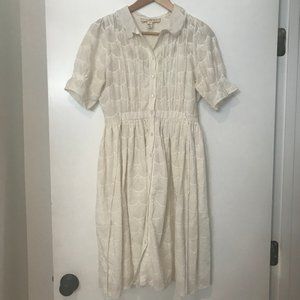 Lovely embroidered Anthropologie dress